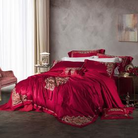 恐龙家纺TG 【佳偶香颂】婚庆四件套