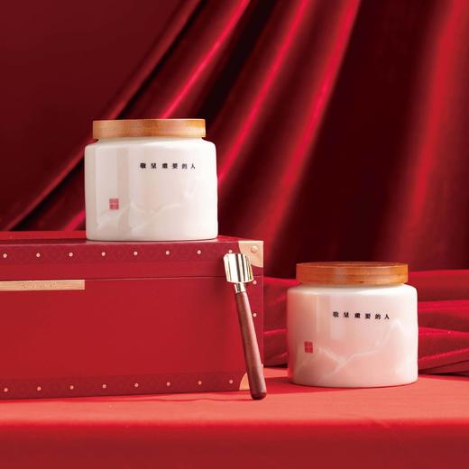 福气满满【双瓷罐+勺 红色】58元一套/一箱8套 商品图2