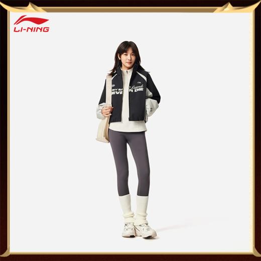 李宁 x LPL联名系列女子防泼水防风排湿保暖宽松短棉服AJMV170 商品图2