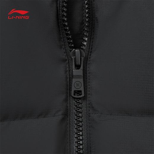 李宁韦德系列男子防泼水鹅绒羽绒马甲AMRV079 商品图9