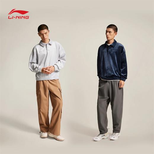 李宁韦德系列男子宽松套头卫衣AWDVA05 商品图2