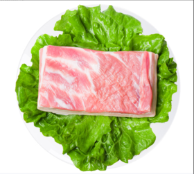 【QT】正宗新鲜带皮五花肉烧烤红烧火锅