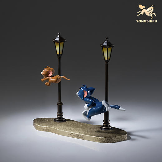 铜师傅 正版授权《猫和老鼠》经典款 限量手办 桌面铜摆件工艺 商品图2