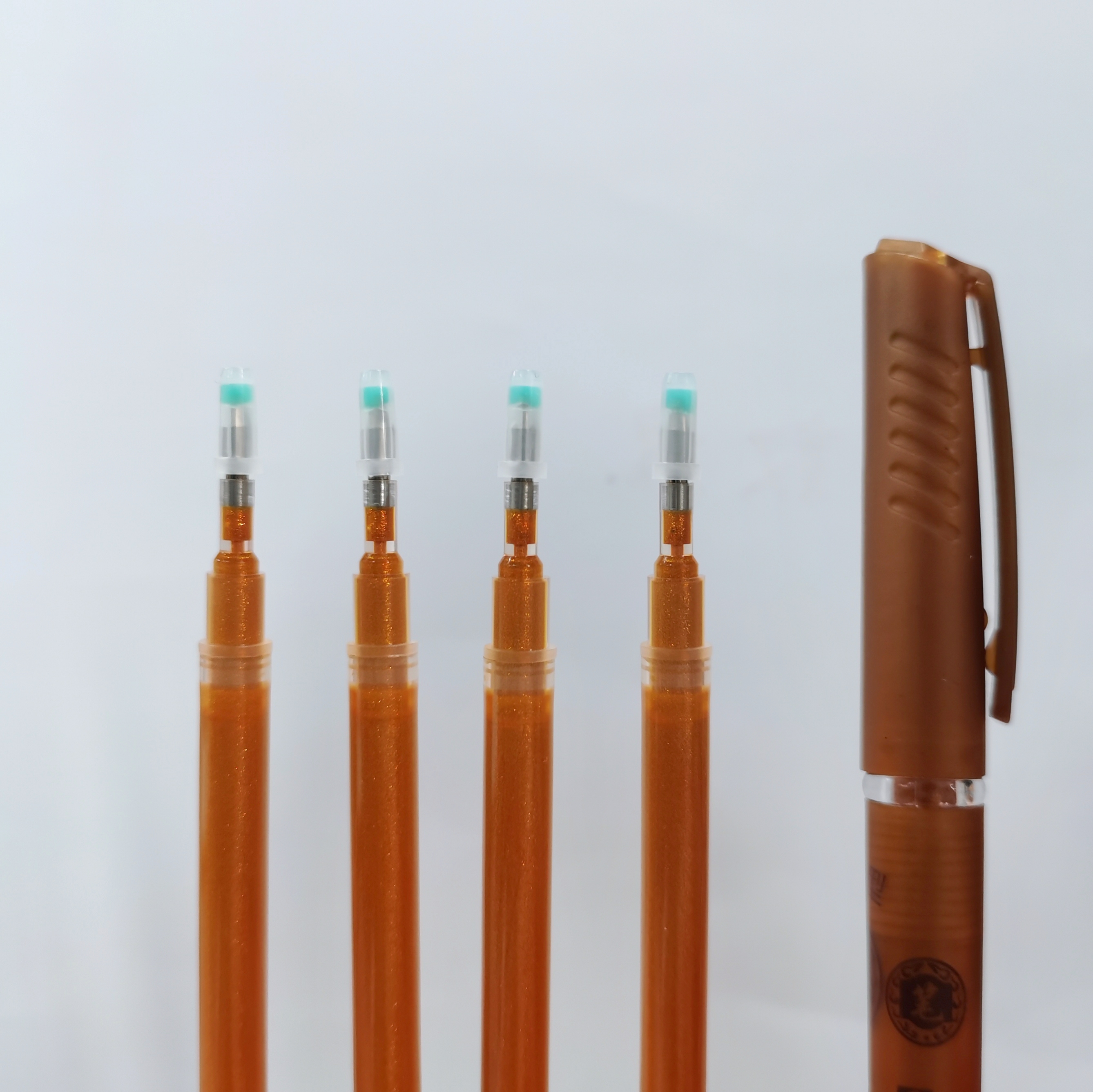 金色珠光线描笔1个笔杆4个笔芯