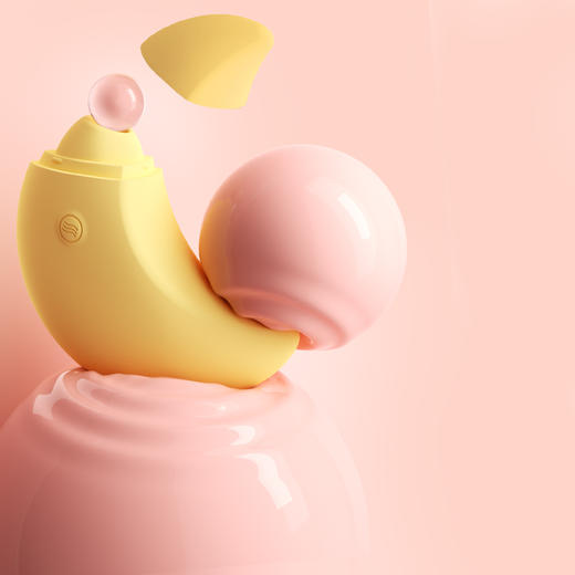 【外吸内震】谜姬 暮月震动吮吸器 氛围灯底座 商品图2