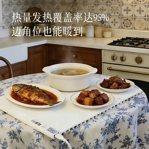 【暖菜板】回家都能吃上热热的饭菜  软垫方便收纳~ 商品图2