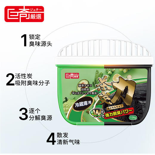 巨奇-双色冰箱除味魔盒120g 商品图2