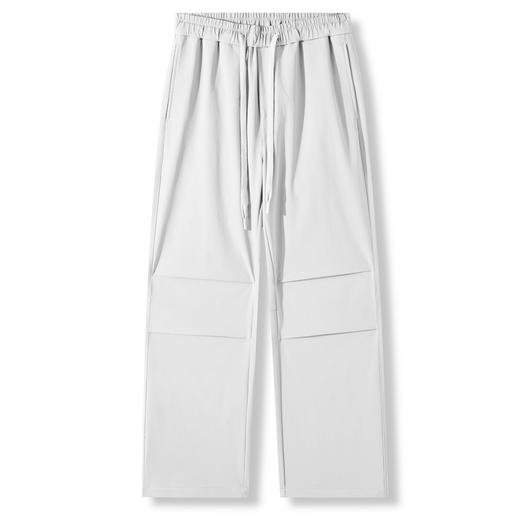 【易打理】圣得西2025年冬季休闲裤系绳男女同款基础百搭直筒裤 商品图11