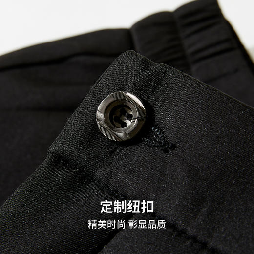 【鸭绒】圣得西2025年男士冬季休闲半松紧羽绒裤保暖通勤外穿长裤 商品图8