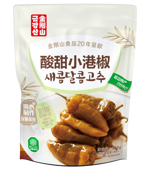 金刚山酸甜小港椒下饭解腻糖醋辣椒拍一发二 商品图0