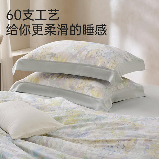 新疆长绒棉60支印花四件套(如烟) 商品图3