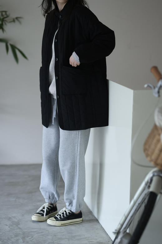 两色定制面料薄棉服 商品图7