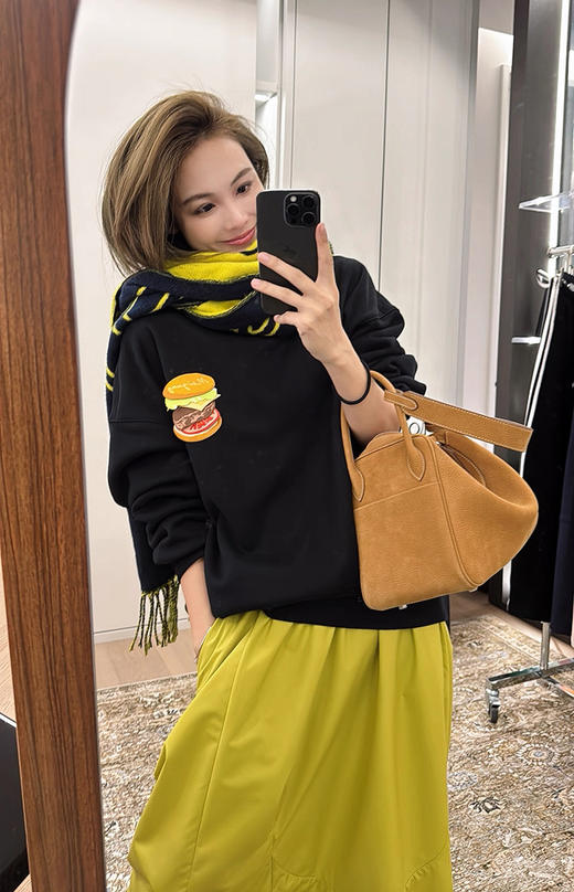 美洋加绒卫衣立体汉堡+植绒法棍卫衣 商品图10