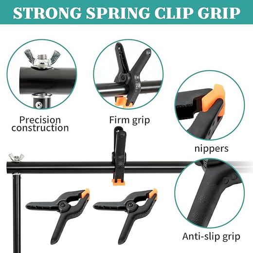 美国 AKOZLIN 便携拍照背景支架 可调节摄影背景 商品图3