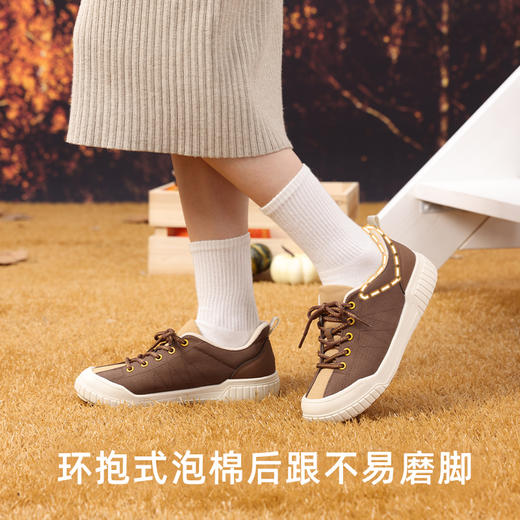 Pansy盼喜女鞋厚底休闲运动鞋 | 帮面多材质拼接、舒适透气、休闲百搭【HZ】 商品图2