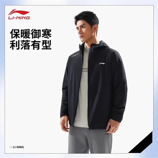 李宁男子防泼水短棉服AJMV157 商品图0