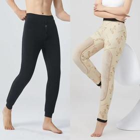 【羊毛加持 护腰贴片 御寒保暖】雪貂绒护膝羊毛男裤（ME4508/女裤ME4509）