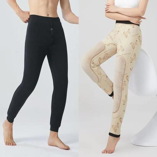 【羊毛加持 护腰贴片 御寒保暖】雪貂绒护膝羊毛男裤（ME4508/女裤ME4509） 商品图0