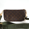 【95新】LV路易威登Multi Pochette Accessoires 手袋M44813老花绿肩带五合一单肩斜挎包女士 171225AK08 商品缩略图4
