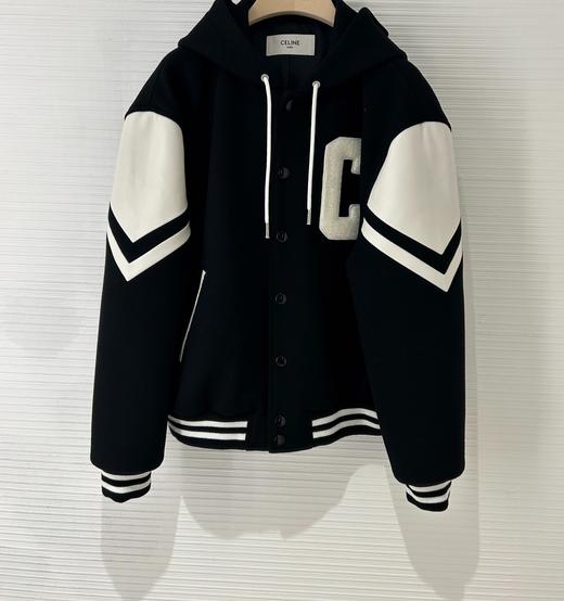 中性款拼接连帽外套he008 商品图0