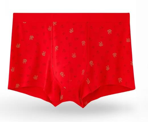 MH竹纤维男士平角内裤（多福）31378 商品图0