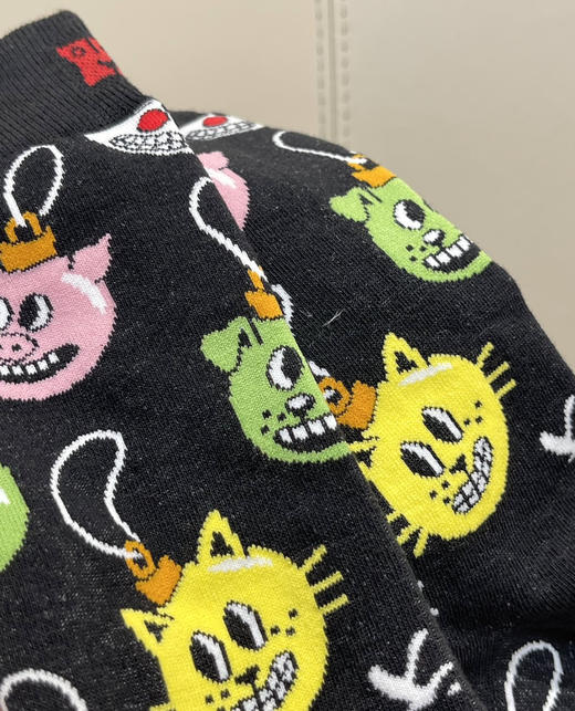 正品Happy Socks男女款多巴胺中筒袜3双122203 商品图1