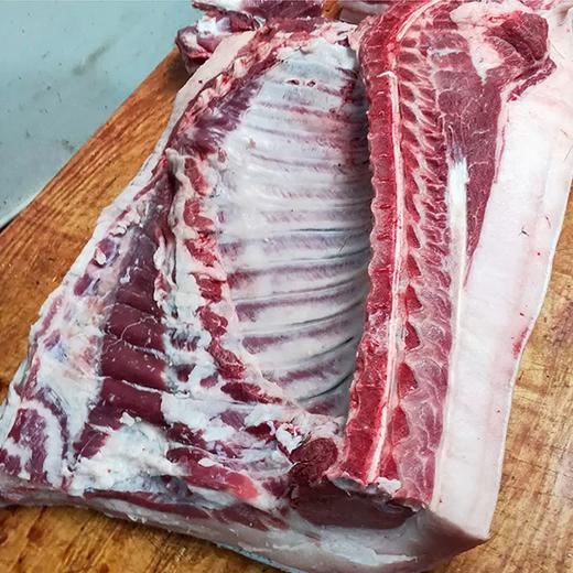 【正大年猪 · 新鲜预定】正大白猪肉 12.8元/斤  提前锁定 半头猪带前蹄后蹄，不含内脏与头~默认整半，可分割三段（需备注）称重退差，多退少补~ 商品图6