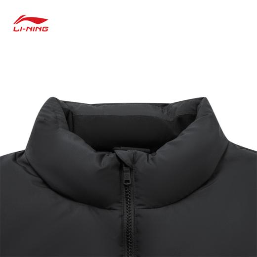 李宁韦德系列男子防泼水鹅绒羽绒马甲AMRV079 商品图5