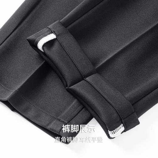 【易打理】圣得西2025年男士冬季仿毛西裤垂顺有型商务搭休闲裤 商品图8