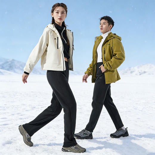 雪中飞SNOW FLYING 户外运动休闲保暖羽绒裤/休闲登峰蓄热裤 加厚保暖 轻盈随形 男女款 商品图0
