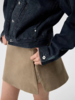 Simple Project/K25190/麂皮感腰带迷你短裙 商品缩略图0