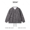 9181SDSA男士秋冬新款痞帅男装韩版简约假两件半拉链卫衣百搭宽松时尚 商品缩略图1
