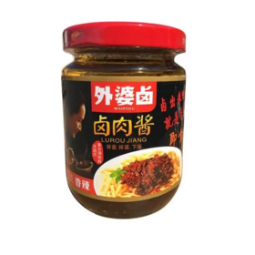 【超市】外婆卤卤肉拌饭酱卤香味228g