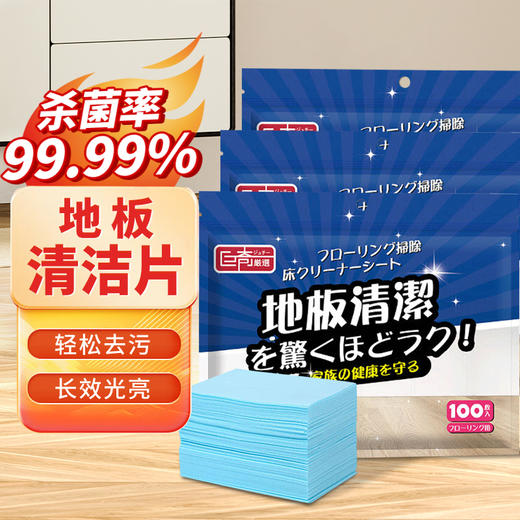 巨奇-地板清洁片100片 商品图0