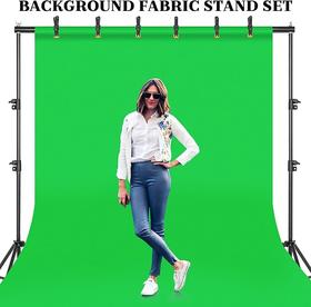 美国 AKOZLIN 便携拍照背景支架 可调节摄影背景