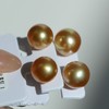 11-12 南洋金珠 浓金 面无瑕，侧背面有瑕 介意瑕疵的宝子请不要拍 价格实在已经太好了 因为觉得佩戴ok才上架 望理解 介意瑕疵请不要拍 商品缩略图0