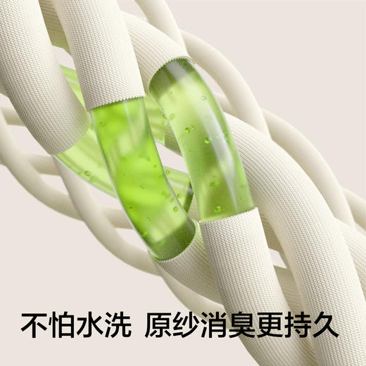 【海藻消臭】有棵树抗菌防臭棉质男士中筒袜5双装-S0011 商品图3