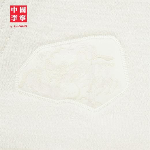中国李宁功夫系列男子抗菌宽松套头连帽卫衣AWDVA95 商品图5