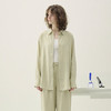 谜底通勤风衬衫长袖2026春季新品宽松H型简约松弛衬衣女265MC5001 商品缩略图1