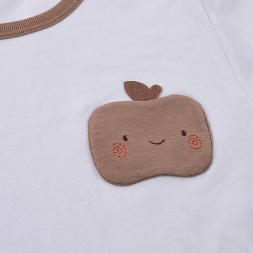 棉果果春季新品男宝大码中大童柔软舒适5A抗菌纯棉套头套装M111302226020 商品图1