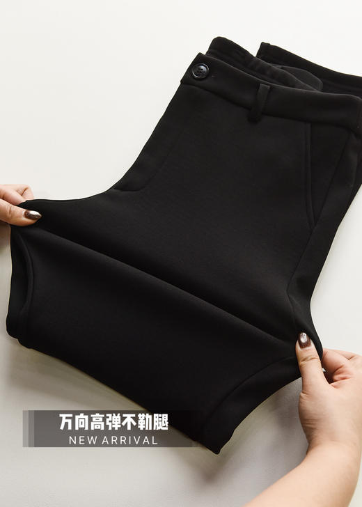 加厚银狐绒保暖西装烟管显瘦神裤一条过冬 商品图10