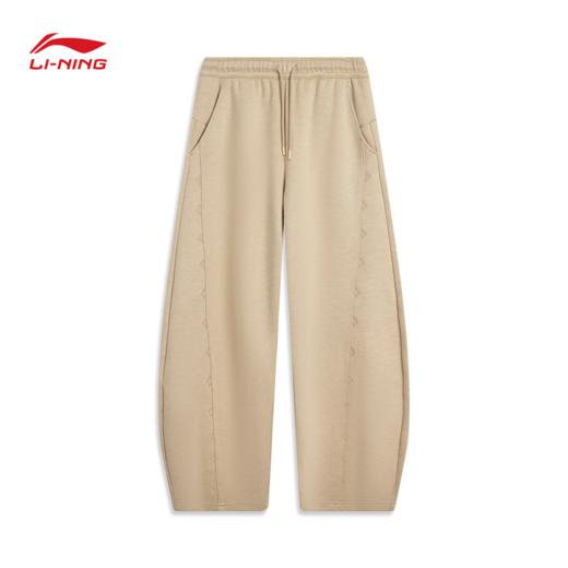 【孙颖莎同款】李宁中国文化系列故宫联名女子平口宽松香蕉裤卫裤AKLV912 商品图4