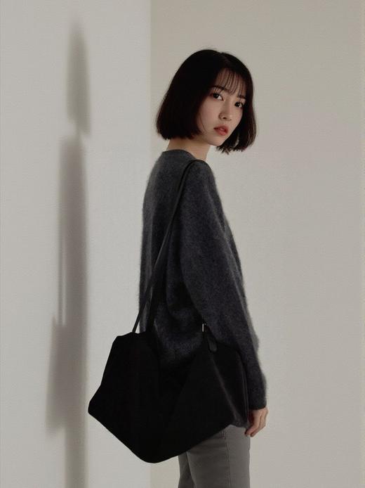 【柔软亲肤舒适❗️经典时尚百搭】澳洲Tasmanian纱线100%羊毛衫拉毛针织毛衣女。jb 商品图1