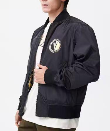 VERSACE JEANS 范思哲 男士巴洛克印花双面穿夹克外套 商品图0