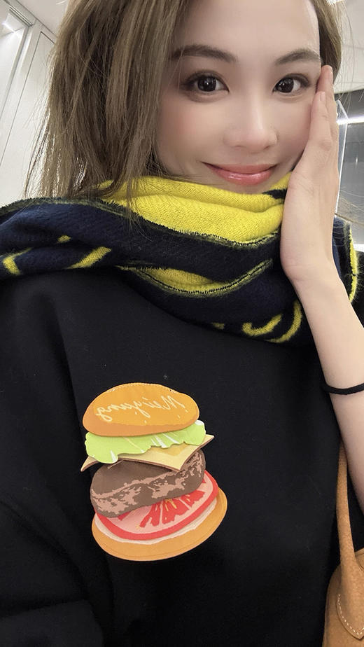 美洋加绒卫衣立体汉堡+植绒法棍卫衣 商品图9