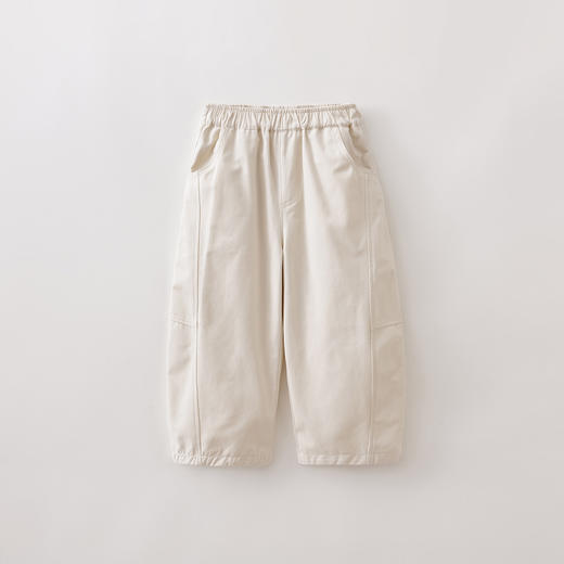 马克珍妮松弛日常女童纯棉弯刀裤2026年春装新款560199 商品图1