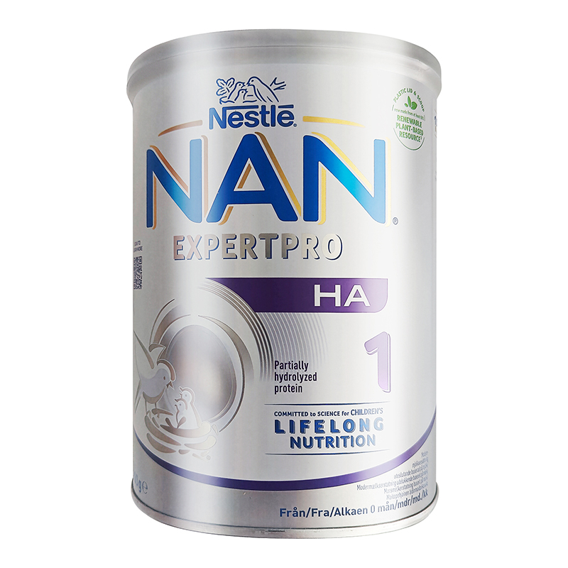 [丹麦/瑞典]雀巢超级能恩抗过敏1段800g. Nestle NAN HA1 800g
