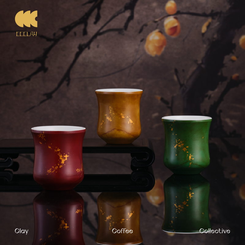 CCCLAY“工”系列 | 旧梦入里系列 大漆 咖啡杯 陶瓷杯 品鉴杯