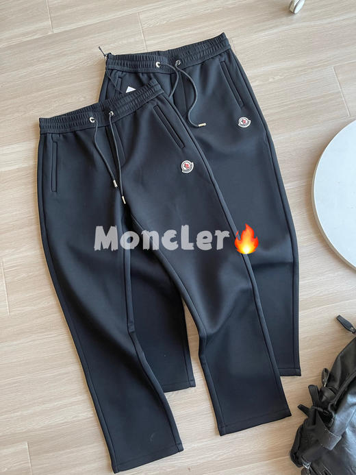 蒙口复合银狐绒加绒卫裤 商品图0