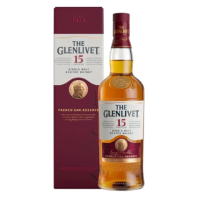 【超市】格兰威特 单一麦芽苏格兰威士忌 15年 700ml